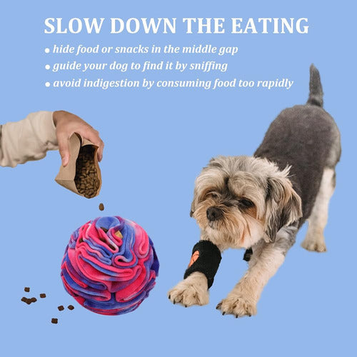 Ablechien Snuffle Ball Para Perros, Encuentra La Comida Ocul 1