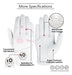 Women  S Guantes De Golf Para Dama Mano Izquierda Derecha 1