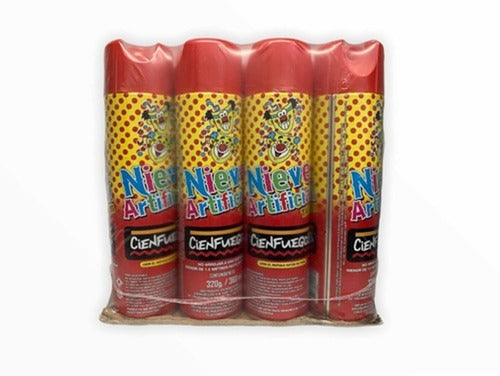 Pack Nieve Artificial Espuma Cienfuegos X12 1