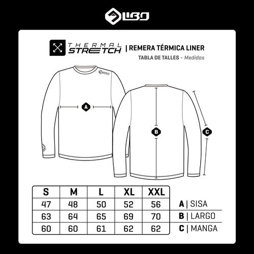 Thermal Stretch Liner Thermal T-shirt with Soft and Fuzzy Interior by Libo 5