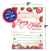 Partiness Strawberry Berry First Birthday Party Invitaciones 1