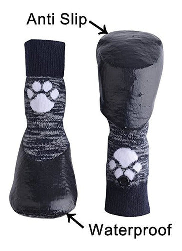 Kooltail Calcetines Antideslizante Con Correas Para Perros C 3