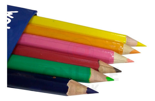 Wabben Color Pencils Box of 6 Units - Pack of 10 Boxes 1