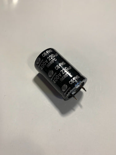 Capacitor 220uF x 400V 85º Shielded - Pack of 3 Units 1
