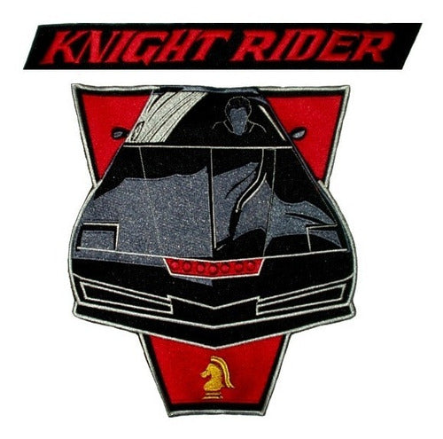 Parche Auto Fantastico Knight Rider Campera David Hasselhoff 0