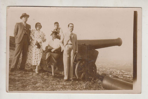 1936 Postal Fotografia Panoramica En Cañon Cerro Montevideo 0