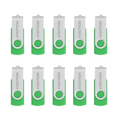 10 Lote 8gb Usb 2,0 Unidades Flash Giratorio Pulgar Pen Driv 1