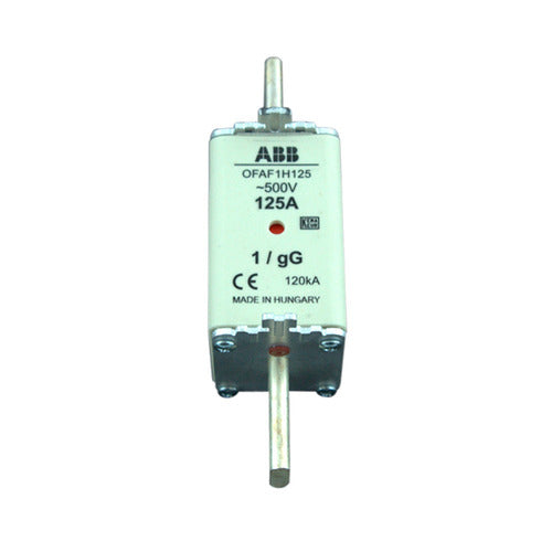 ABB NH T-1 125A 500VCA 120kA Protection Fuse 0