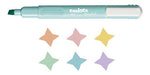 Carioca Memory Pastel Highlighters Set of 6 Colors 1