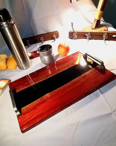 JMG Artesanías Breakfast Tray in Epoxy Resin 1