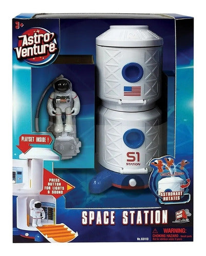 Wabro Space Station Light Sound Astronaut - Astro Venture 0