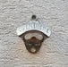 Wall Mounted Bottle Opener Metal Beer Natural Finish Open Here 3