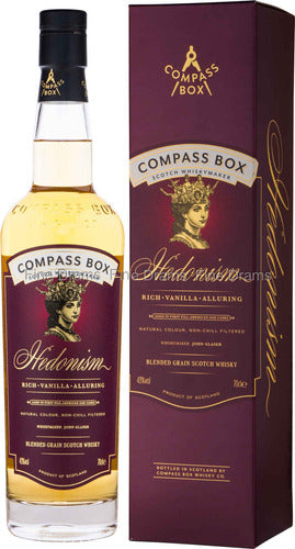 Hedonism Whisky Compass Box 43% 700 Ml 1