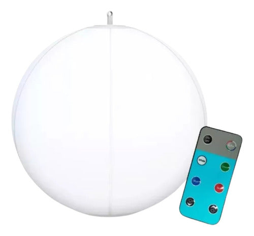 Inflatable Solar LED Globe with RGB and White Control 38lm Ip68 0
