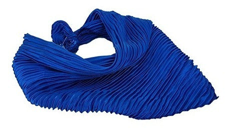 Pleated Solid Color Scarf BA1157bis 24