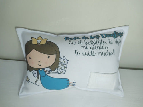 15 Personalized Cushions with Ratón Pérez Pocket 20*30 7