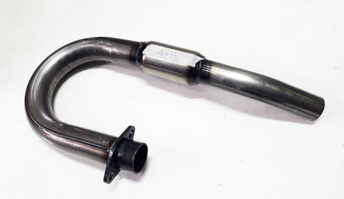 Sporty Gilera Smx 250 Exhaust Pipe with Bomber in Xero 1
