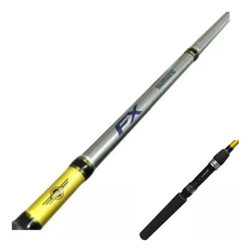 Shimano FX 2.10 M Super Strong Fishing Rod Two Parts 0