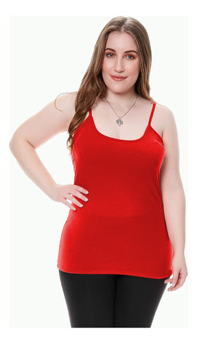 Sleeveless Modal Lycra Tank Top XL-XXXL Various Colors 84