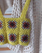 Yellow Cotton Crochet Knit Top 3