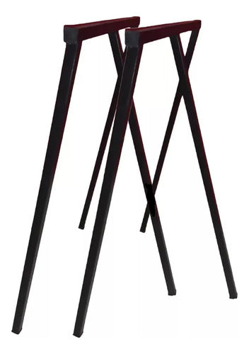 HaciendoFierro - Metalurgica Nordic Iron Easel 74x50 Epoxy Paint 0