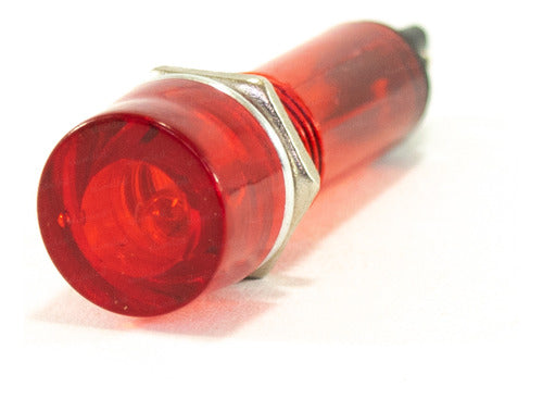 ELUMILED 2 Round Red 12V 10mm Indicator Lights 0