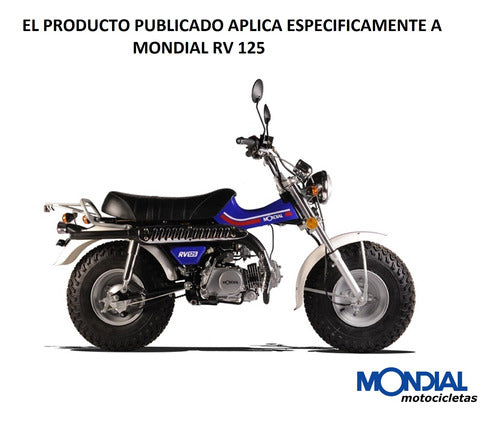 Mondial Rv 125 Kit Reparacion Bendix Arranque 9pzs 1