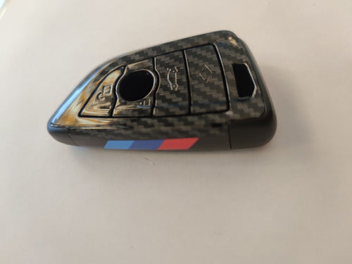 BMW Carbon-Style Plastic Key Cover for Keyless Entry 3