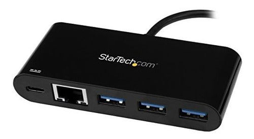 Startech Hb30c3agepd Usb C Hub Con Alimentacion De 3 Puer 1