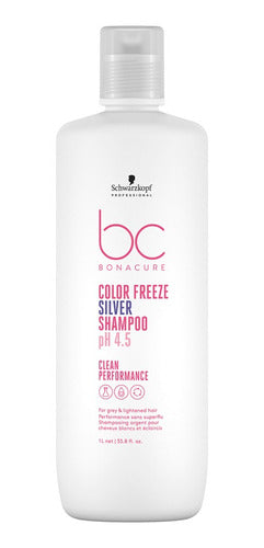 Schwarzkopf Professional Color Freeze Silver Toning Shampoo 1000ml 0