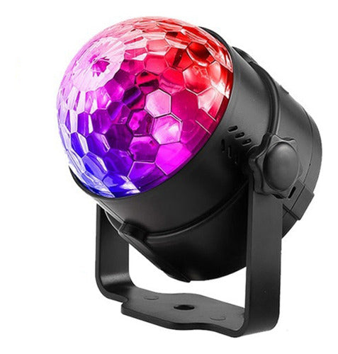 RA-EXPRESS Luz Modelo Bola RGB Ch. C/movimiento C/base A 220V (001) 0