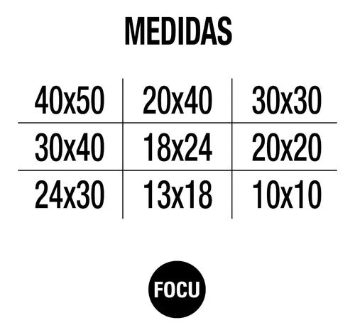 Focu Pack 4 Bastidores 20x30 Cm Lienzo Algodón Canvas Para Pintar 5