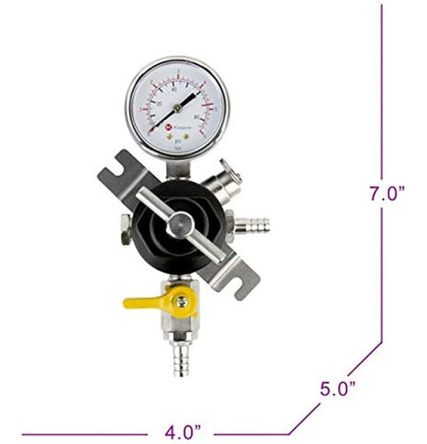 Regulador Secundario Kegco, Calibre Único 4