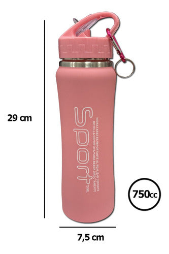Thermal Sports Bottle 750ML with Silicone Spout 69
