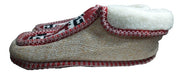 Men's Closed Toe Alpaca Wool Knitted Slippers Sheepskin Lined 40-44 11
