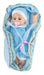 Moises Beautiful Doll with Pacifier and Fabric Moses Basket - 40cm 1