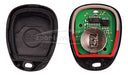 6 X Coche Remoto Smart Key Fob Lhj011 Sin Llave Para 03-06 G 6