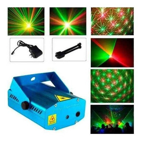 Set Discoteca , Fiestas Luces Y Musica , Laser + Flash Y Mas 3