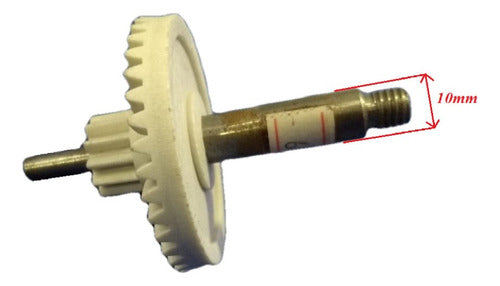 Yelmo Double Gear with Mixer Shaft 2