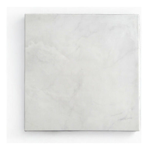 Saloni Cerámica Blanca Piso Pared Chelsea 1era Calidad España 43x43 1