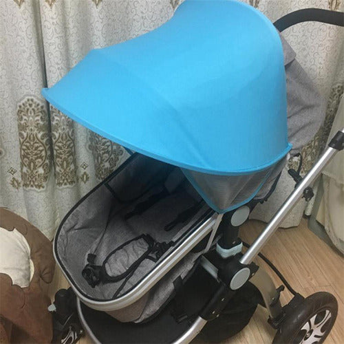 Toddler Baby Strollers Sun Shade Canopy With Buckle Azul 3