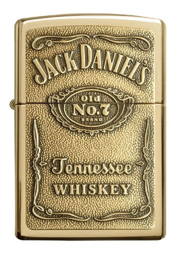 Zippo Encendedor 254bjd.428 Jack Daniels 2017 Garantia 0