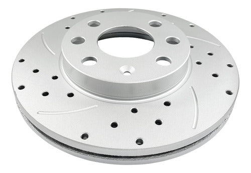 Gr Frenos Racing Brake Discs and Pads for Chevrolet Corsa Front 1