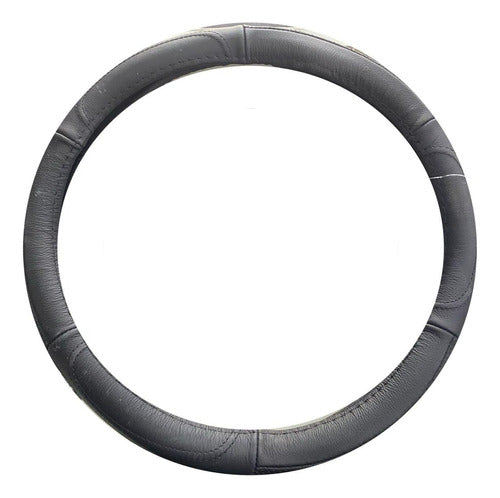 Leather Steering Wheel Cover 38cm Corsa Meriva Celta 0