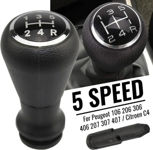 Peugeot Excellent Quality Gear Shift Knob 5V 1