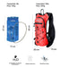 Montagne Galax Running Vest Backpack + Meiso 2L Hydration Bag Combo 23