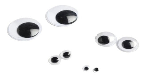 CBX Ojitos Movable Eyes 20 mm x 100 Units for Plush Toys Amigurumi 0