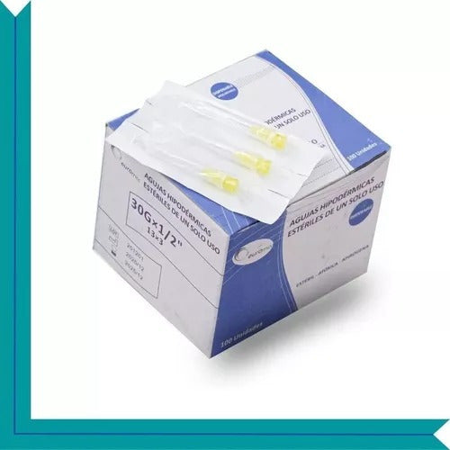 Euromix Disposable Hypodermic Needles 21g, 25g, 27g, and 30g x 100u 1