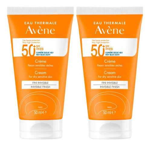 Avène Sunscreen Triarsorb 50+ Cream Combo X2 50 Ml 0