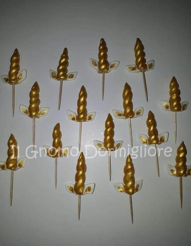 Il Gnomo Dormigliore 10 Pincho Cuerno De Unicornio Flores Ideal Cupcake 4